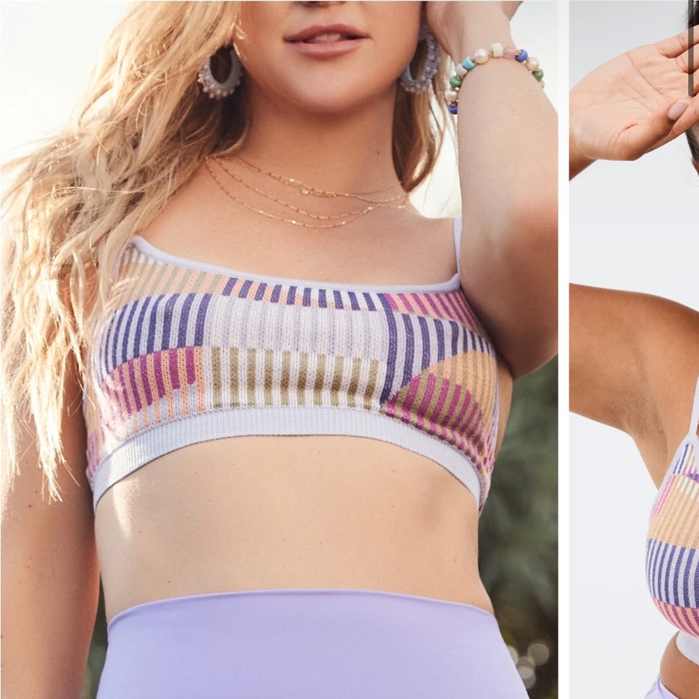 Fabletics Kate’s Edit Revival Kate Sweater Knit Bralette size Small